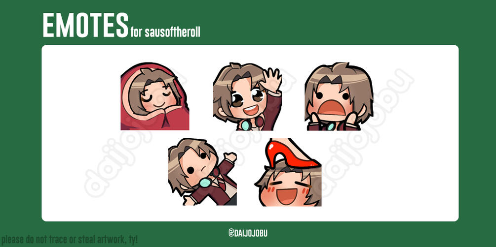 SausOfTheRoll emotes