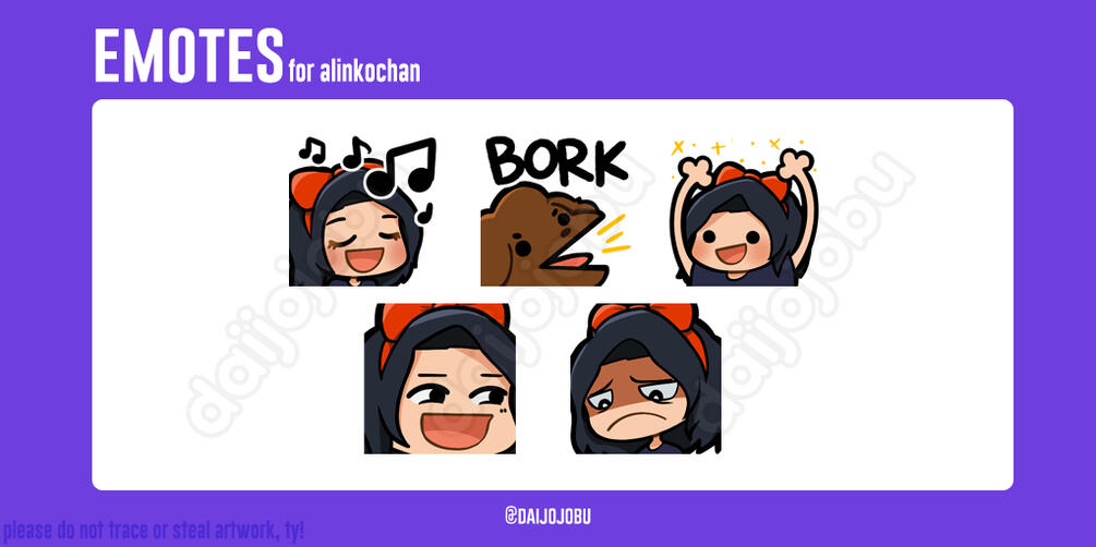 alinkochan&#39;s emotes