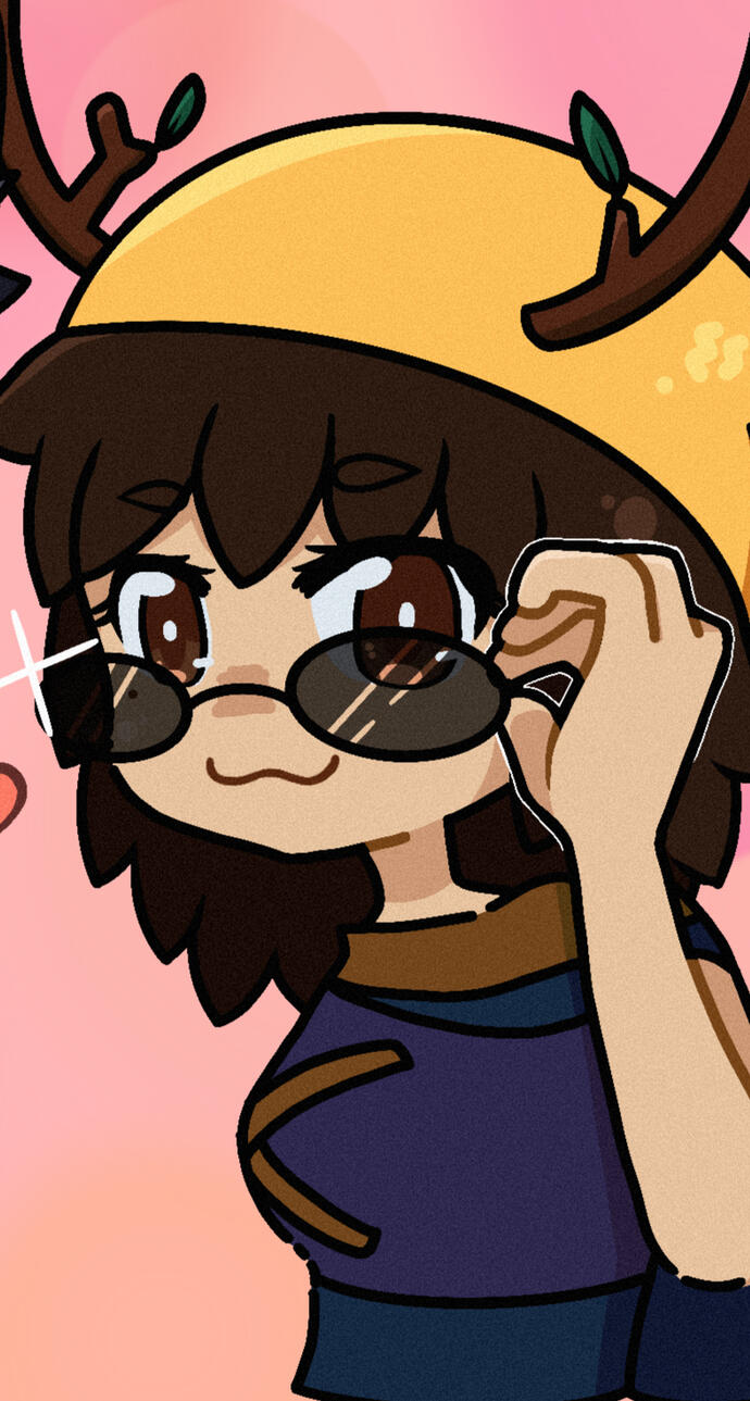 send me a reference picture! it can be of you, your original character, and/or a friend! make sure to choose a solid bg color!